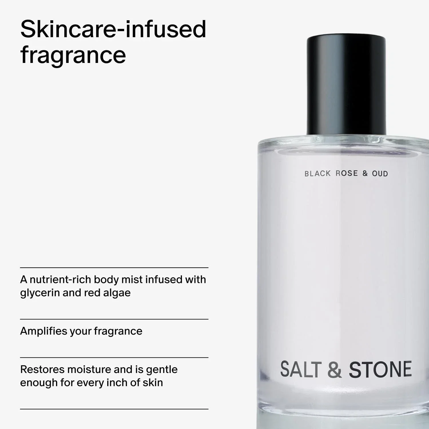 SALT & STONE Black Rose & Oud  - Fragrance Perfume For Man review and price