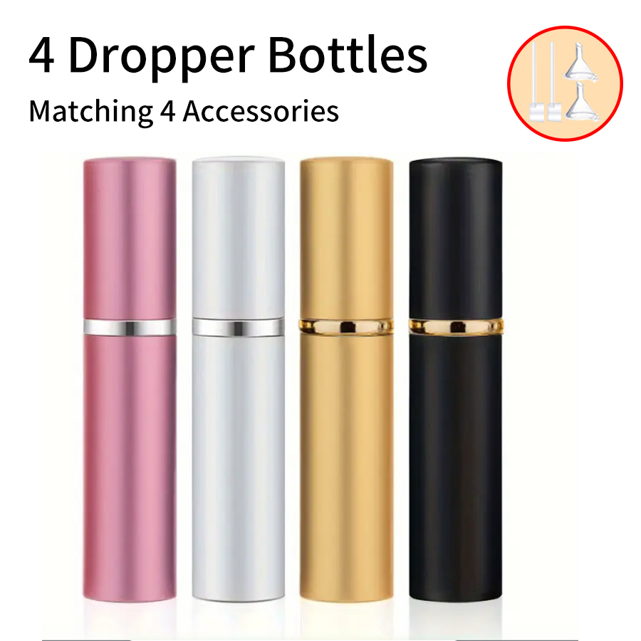 4pcs+4 Accessories 5ml Refilla - Fragrance Atomizer Pump review and price