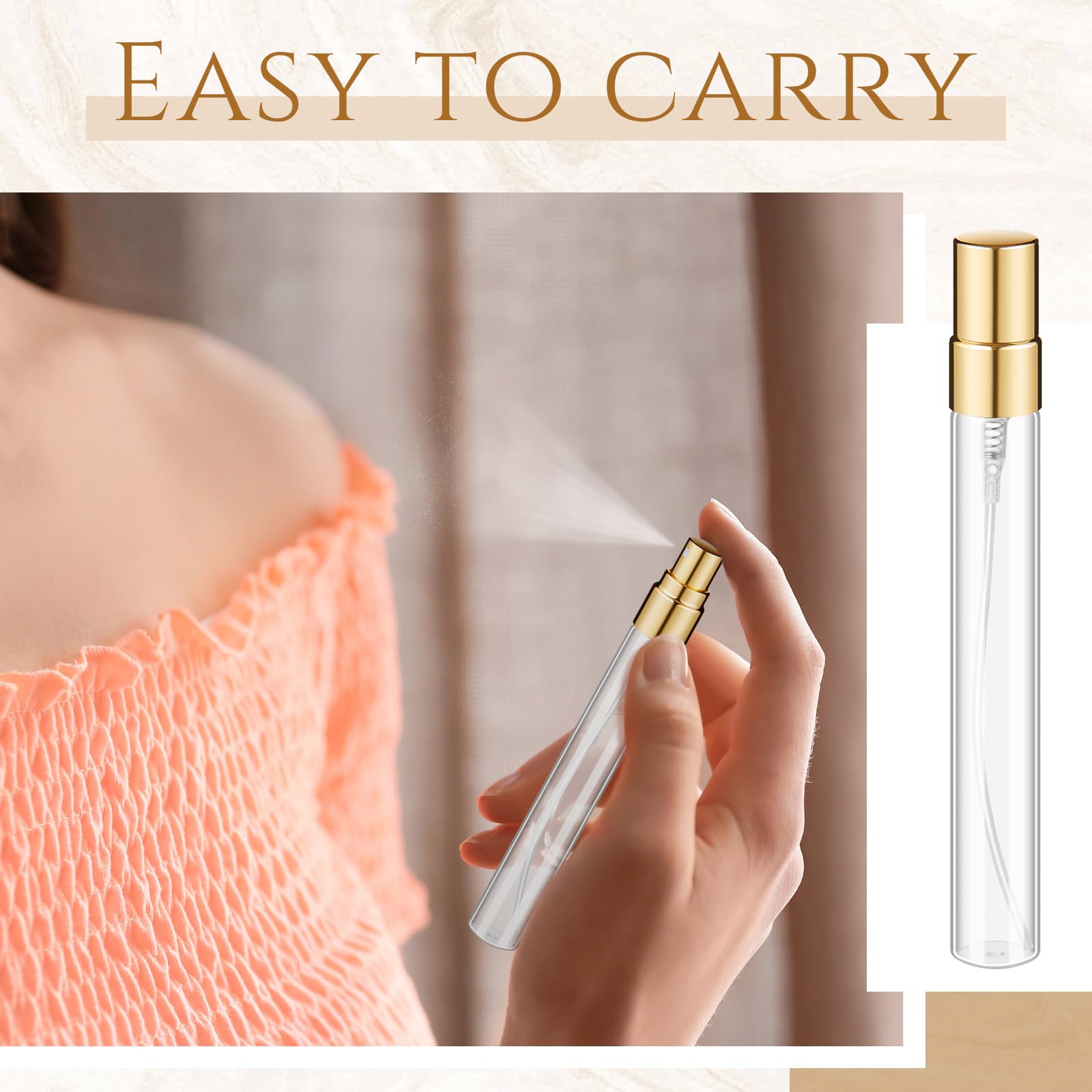 60pcs mini transparent perfume - Fragrance Atomizer Pump review and price