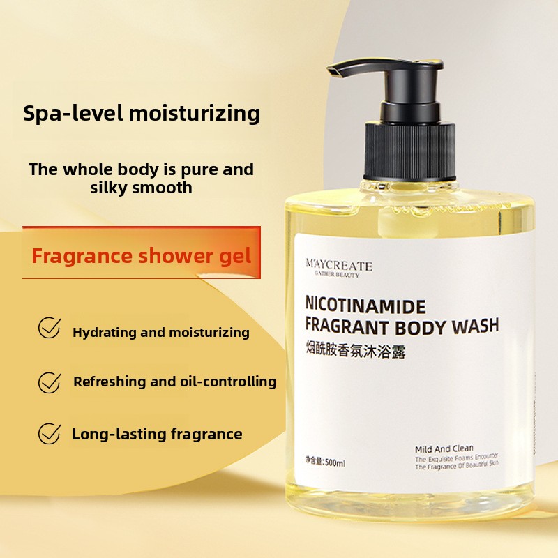 Niacinamide Body Wash Body Moi - Perfume Fragrance Body Lotion review and price